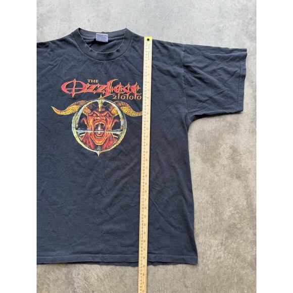 Vintage The Ozzfest 2000 Band Tee Tour Shirt Black All Sport XL Heavy Metal Rock - Picture 7 of 8